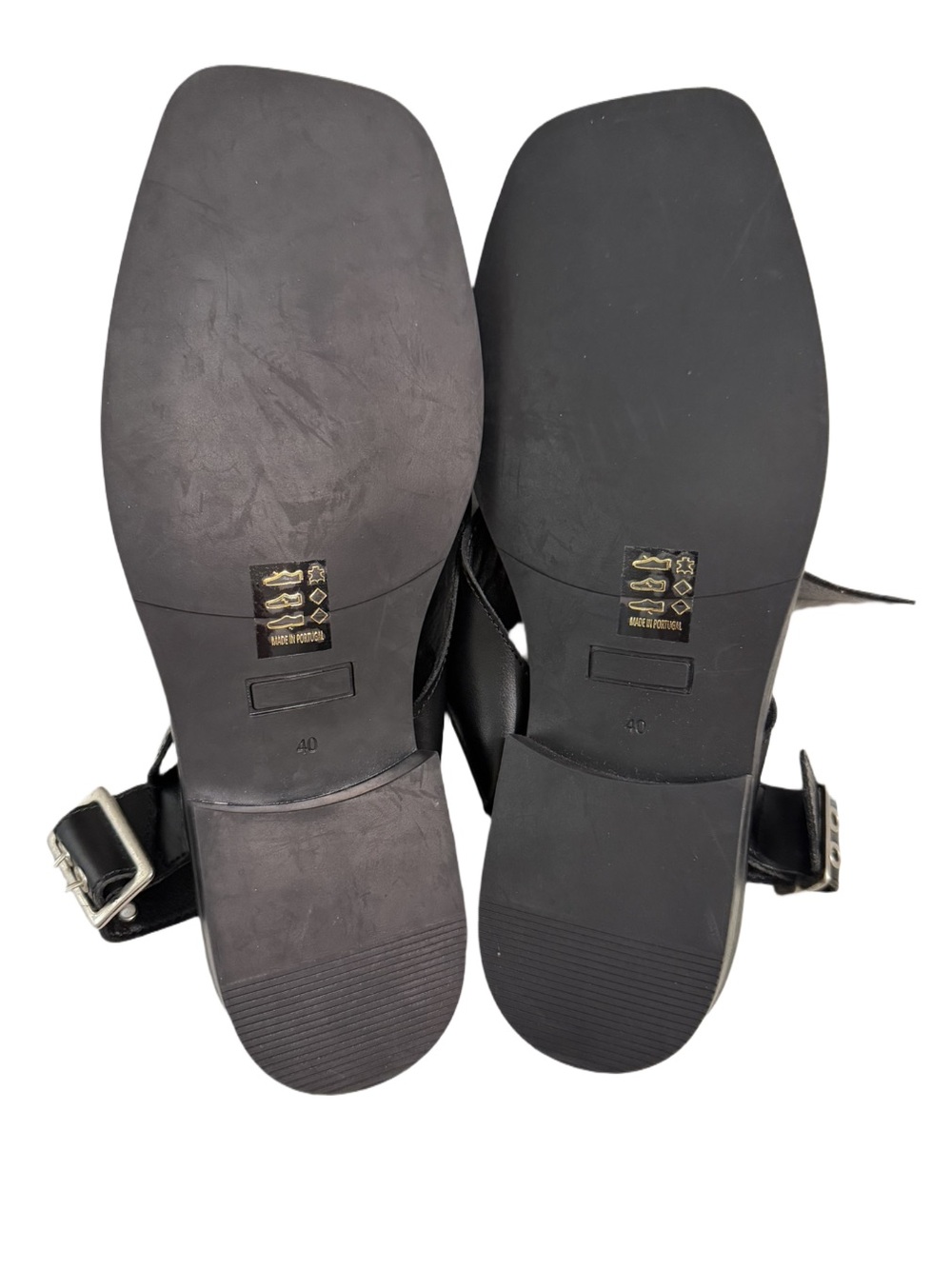 Anthropologie Slingback Buckle Sandals Size 9 - Picture 9 of 11